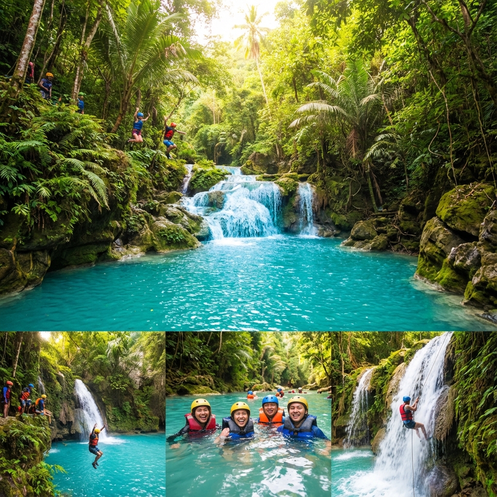Kawasan Falls Canyoneering Adventure Cebu